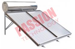 China Pressurized Flat Plate Solar Water Heater Rooftop Intelligent Controller supplier