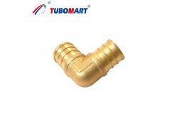 China Brass Crimp Pipe Fittings Pex Pipe Connectors For Water Supply Systems supplier