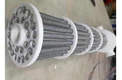 China 120 - 600V Circular PFA Tank Immersion Heater For Plating Bath supplier