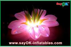 China Flower Shape Inflatable Lighting Decoration Wedding Inflatable LED Light supplier