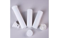 China Portable Plastic Effervescent Tablet Bottle for Counting Tablets and Vitamins supplier