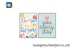 China Valentine 3D Lenticular Card Lenticular Image Printing Similar To Holograms supplier