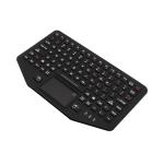 Rubber Silicone Industrial Keyboard Touchpad With Fingerprint Reader
