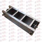 Three Gang Cube Mould 50 Mm Cement Testing Equipment for sale
