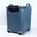 Insulated Square Soup Transport Containers 45L With Wheels for sale