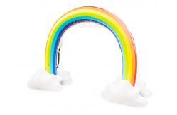 China Home Backyard Waves Inflatable Rainbow Arch Sprinkler For Kids supplier