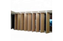 China Modern Acoustic Movable Partition Wall System / Sliding Folding Partition supplier