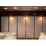 Aluminum Wooden Soundproof Folding Partition Walls For Banquet Hall / Ballroom for sale