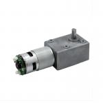 Faradyi Customized 12V 24V High Torque Brush Motor Turbo Worm Gear Motor Speed Control Motor for sale