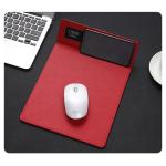 Rectangle Leather Multifunction Wireless Charging Mouse Pad Usb Smart Fast Charger for sale