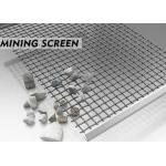Mining Quarry Stone Crusher Wire Mesh 3mm*3mm Hole With 180 Degree Hook for sale