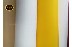 China Plain Weave Polyester Silk Screen , Polyester Monofilament Mesh For Shirts supplier