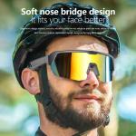 TR Flexible Frame BT 5.3 Music 4-5 Hours Cycling Sports Bluetooth Riding Glasses for sale