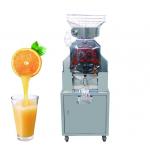 40 Pound Hopper Automatic Orange Squeezer , Pomegranate Juice Machine for sale