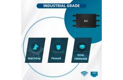 China 1200Mbps Cat4 Wireless Sim Card Unlocked Industrial WiFi Router With Metal Case supplier