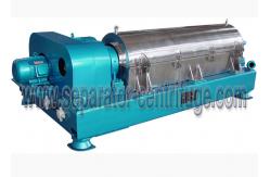 China PLC Control Stainless Steel Pharmaceutical Decanter Centrifuge With Gear Box System supplier