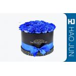 Gift Package Cardboard Flower Boxes For Blue Rose , Eco Friendly for sale