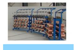 China 8 Inch Vertical Friction Tension Pay Off For Bunching Machine supplier