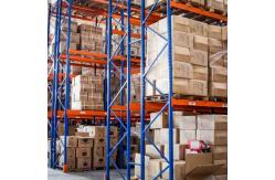 China Powder Coated Heavy Duty Selective Pallet Racking System for Warehouse Storage supplier