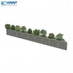 Anti Rust 50x100mm Welded Mesh Gabion Box Decorates Garden Street And Sites for sale