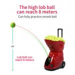 Horizontal Oscillation Automatic Tennis Ball Feeder Built In Lithium Battery