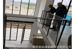 China Balcony Ferrule Cable Mesh Anti Corrosive Anti Rust supplier