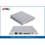 Aluminum Alloy Housing Fixed RFID Reader With 12 Channels Anti Collision Algorithm for sale