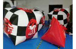 China 2 Meter Water Marine Marker Buoys Inflatable Cube Buoys OEM Service supplier