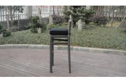 China Metal Frame Bistro / Pool Bar Set , Resin Wicker Patio Furniture supplier