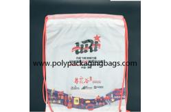 China 7mm Cotton Rope CPE LDPE Plastic Drawstring Backpack supplier