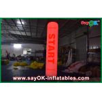 3m Height Inflatable Lighting Decoration Led Pillar Cube Column Printed for sale