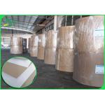450gsm C1S Grey Back Paper For Carton Width 1300mm Jumbo Roll for sale