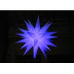 Customized Inflatable Lighting Decoration 100 - 240 V LED Power Low Consumption for sale
