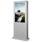 Floor Standing Outdoor Digital Signage 55 Inch , Interactive Touch Screen Digital Signage for sale