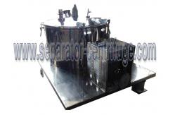China PLC Control Manual Chemical Centrifuge , Plant Extraction Alcohol Solution Dewatering Centrifuge supplier