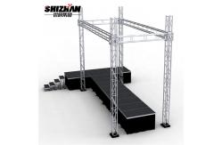 China Customized Aluminum Square Exihibition Lighting Truss Frame Structure For Event supplier