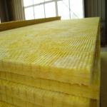Fiberglass Glass Wool Slab For Air Conditioner Building Material 0.6m Width for sale
