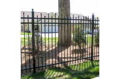 China Varies Custom Made Chain Link Fencing Weather Resistant Powder Coated Metal supplier