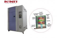 China Carbon Steel Thermal Shock Test Chamber Fast Heating Rate 35Min To +150℃ supplier