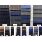 Business Men'S Suits Woven Stripe TR Suiting Fabric Viscose Polyester