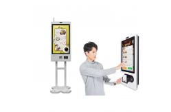 China Touch Screen POS Restaurant Order Kiosk Machine Self Service HD 1080P supplier
