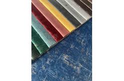 China Luxury Foil Print Fabric Bronzed Pattern Shrink Resistant For Home supplier