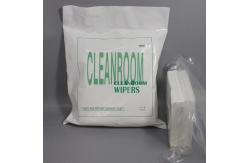 China Multi Purpose Electronic 9inch Lint Free Cleanroom Wiper 100% Polyester Clean Wiper supplier