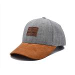 Customizable Embroidered Baseball Caps Cotton Twill Fabric for sale