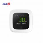 1000ma Battery Tuya Air Quality Sensor 5V DC For HCHO VOC CO2 for sale