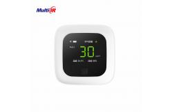 China Tuya WiFi Smart Home Air Quality Monitor PM2.5 With Rechargeable Battery supplier