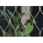 Protectiv SS Flexible Steel Mesh Ferruled / Knotted Type Net For Zoo Enclosure for sale
