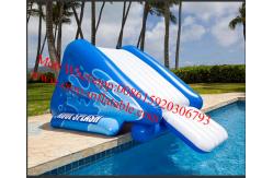 China Freefall 6 Inflatable Water Slide Aquatic Jungle Joe Water Slide supplier