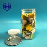 Pop Corn Almonds Coffee Beans Leak Proof Plastic Jar With Screw Cap for sale
