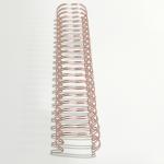 0.8mm Wire Thickness Double Loop Spiral Wires O Materials For Printing Shops for sale